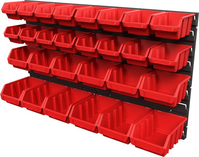 Набор лотков для метизов QBrick System Regular Fixing Wall Set 3 / Z261674PG011