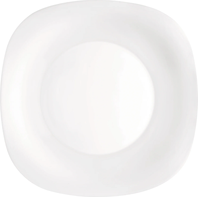 Тарелка столовая обеденная Bormioli Rocco Parma 27х27 см / 4.98860-1 (белый)
