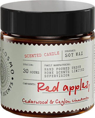 Свеча Eteria Cosmo Ароматическая Яблочный пирог корица и кедр ETC0211