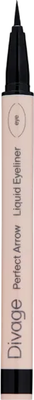 Подводка-фломастер для глаз Divage Perfect Arrow тон 01 черный