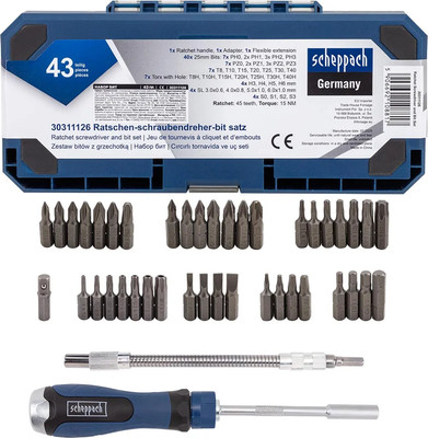 Отвертка Scheppach Sch-30311126 (65802)