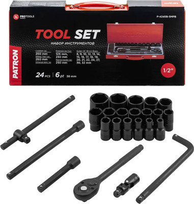Универсальный набор инструментов Patron P-4245B-5MPB (65251)