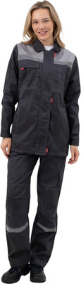 Комплект рабочей одежды Вектор Фаворит (р.56-58, 170-176, серый)