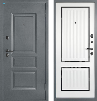 Входная дверь Промет Титан азимут (96x205, правая, букле)