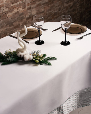 Скатерть ЦУМ 1947 Овал 200x150 / 24ШД95-1-КВ