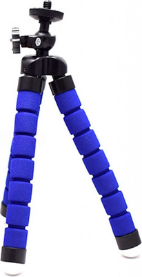 Штатив Zarrumi Flexible 18см (синий)