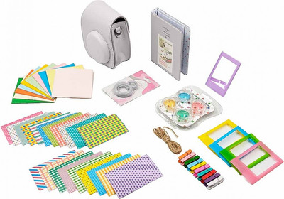 Подарочный набор Rumi Life Style 7в1 для Fujifilm Instax Mini 12/11 (белый)