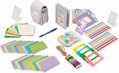 Подарочный набор Rumi Cloud Dreams 10в1 для Fujifilm Instax Mini 12/11 (белый)