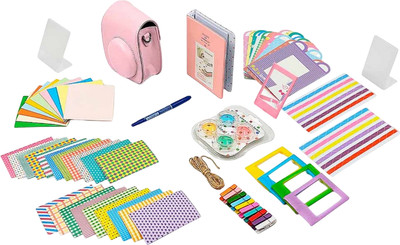 Подарочный набор Rumi Cloud Dreams 10в1 для Fujifilm Instax Mini 12/11 (розовый)