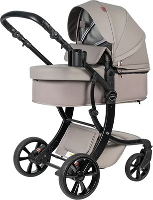 Детская универсальная коляска Aimile Spring / ASR-4 (Latte)