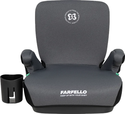 Бустер Farfello Le10 Isofix (серый/черный)