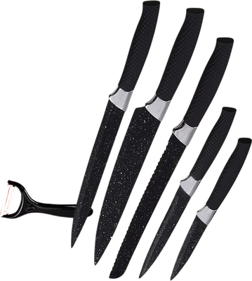 Набор ножей Classmark С овощечисткой (6шт)