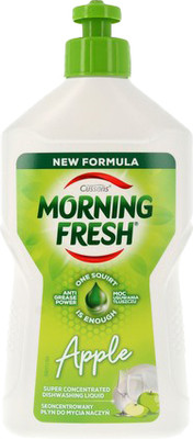 Средство для мытья посуды Morning Fresh Apple суперконцентрат (400мл)