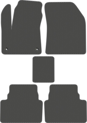 Комплект ковриков для авто Alicosta 2629_1_сер для Citroen C5 Aircross I SUV 2022-н.в. (EVA соты, серый)