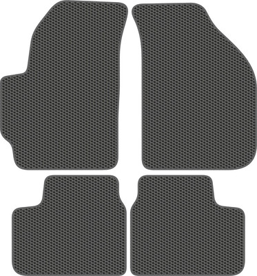 Комплект ковриков для авто Alicosta 0309_1_сер для Daewoo Matiz II хэтчбэк/M150 2000-2015 (EVA соты, серый)