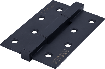 Петля дверная Morelli Quadro-2 BL врезная (черный)