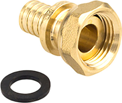 Ниппель переходной Weser Прямой 20х3/4" / 520027 (с накидной гайкой и уплотнением)