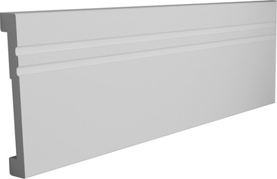 Плинтус STELLA Этер 80 (80х12х2000мм, белый)