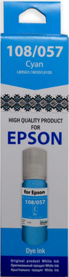 Контейнер с чернилами White Ink Epson 108/057 / 161076 (70мл, Cyan)