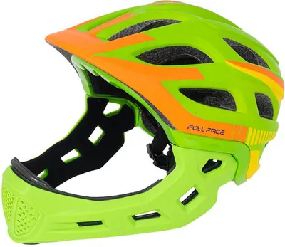 Защитный шлем Tech Team FullFace 1.0 / NN014015 (M,зеленый)