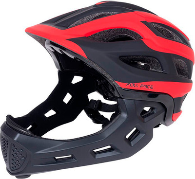 Защитный шлем Tech Team FullFace 1.0 / NN014016 (L, красный)