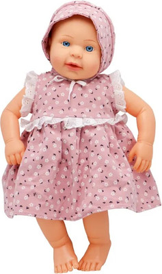 Пупс Bambina Bebe Девочка в розовом платье / BD1631-1