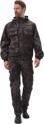 Костюм для охоты и рыбалки УРСУС Барс кмф Черный питон Грета / КОС789 (р.44-46, 170-176)