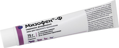 Мазь для лечения глаз у животных Doctor VIC Мизофен-Ф (75г)