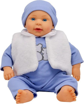 Пупс Bambina Bebe Мальчик в голубом боди / BD1631-2