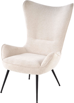 Кресло мягкое Halmar Jukon (кремовый)