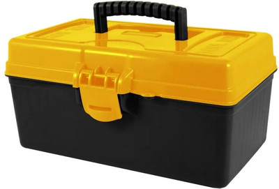 Ящик для инструментов Runis 300х175х150мм / 11-02 (желтый, 7л)