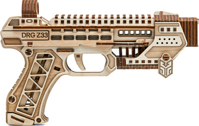 Сборная модель Drovo Пистолет с пулями / DR033