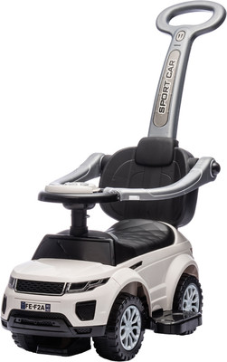 Каталка детская Sweet Baby Prestigio с ручкой (белый)