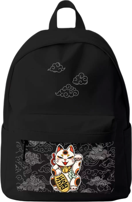 Школьный рюкзак Listoff Котик удачи / РК0338