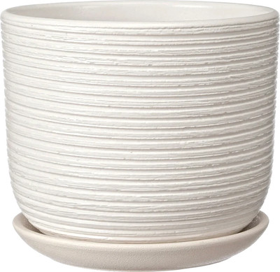 Вазон Композит Лоза №2 / КС-Бук2-193-03 (1.6л, белый бук)