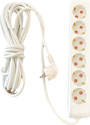 Удлинитель ВЕРТЕКС У16-6-7.0-С (белый)