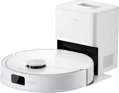 Робот-пылесос Roborock Robotic Vacuum Cleaner Q8 Max Pro+ Q8MPP02-02 (белый)