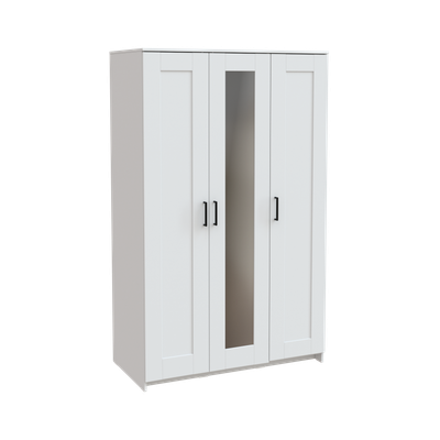 Шкаф Mio Tesoro Нави 3 двери 2.15.01.080.1 (белый, с зеркалом)