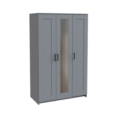 Шкаф Mio Tesoro Нави 3 двери 2.15.01.080.4 (серый, с зеркалом)