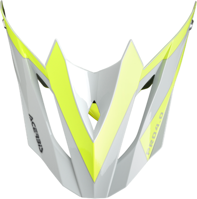 Козырек для мотошлема Acerbis Для Profile 4.0 / 0022828.290 (серый/желтый)