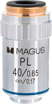 Объектив для микроскопа Magus MP40 40x/0.65 Plan/0.17 / 85239