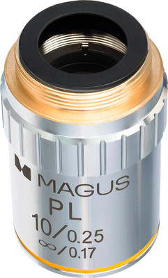 Объектив для микроскопа Magus MP10 10x/0.25 Plan/0.17 / 85238