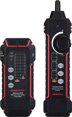 Кабельный тестер Ermenrich NetGeeks NP35 / 85302 (фиолетовый)