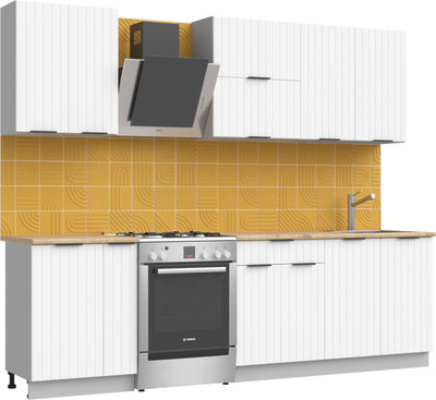 Кухонный гарнитур Arvento АНТА-плюс 2м (белый)