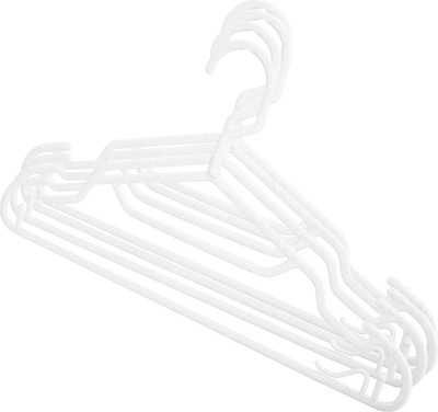 Набор пластиковых вешалок-плечиков Econova Slim / 434295516 (белый)