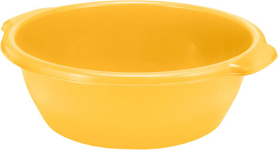 Таз Бытпласт Овальный / 431223006 (желтый)