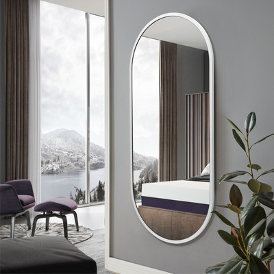 Зеркало Алмаз-Люкс MF-2 60120c (белый)