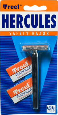 Бритвенный станок TREET Hercules Safety Razor + 2 лезвия