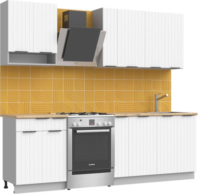 Кухонный гарнитур Arvento АНТА-плюс 1.8м (белый)