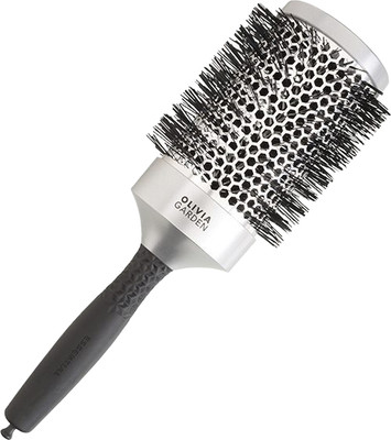 Брашинг для расчески Olivia Garden Термобрашинг Essential Blowout Classic Silver 65мм